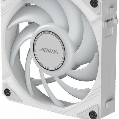 Gigabyte AORUS EZ CHAIN Case Fan 120mm με Λευκό Φωτισμό Λευκό
