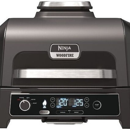 Ninja Επιτραπέζια Ηλεκτρική Ψησταριά Σχάρας 2400W με Καπάκι και Ρυθμιζόμενο Θερμοστάστη 38x28εκ.