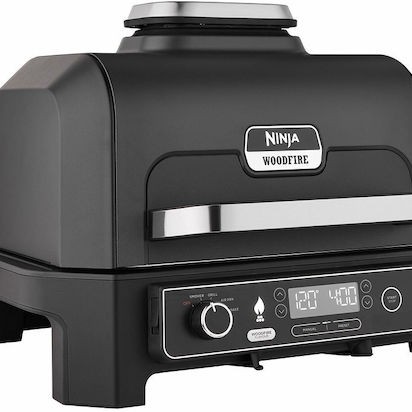 Ninja Επιτραπέζια Ηλεκτρική Ψησταριά Σχάρας 2400W με Καπάκι και Ρυθμιζόμενο Θερμοστάστη 38x28εκ.