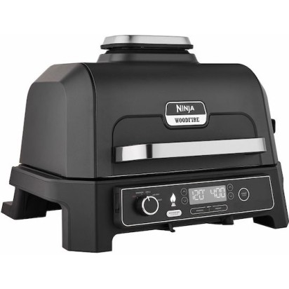 Ninja Επιτραπέζια Ηλεκτρική Ψησταριά Σχάρας 2400W με Καπάκι και Ρυθμιζόμενο Θερμοστάστη 38x28εκ.