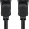 Goobay Cable DisplayPort male - DisplayPort male 2m Μαύρο (74744)