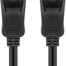 Goobay Cable DisplayPort male - DisplayPort male 2m Μαύρο (74744)