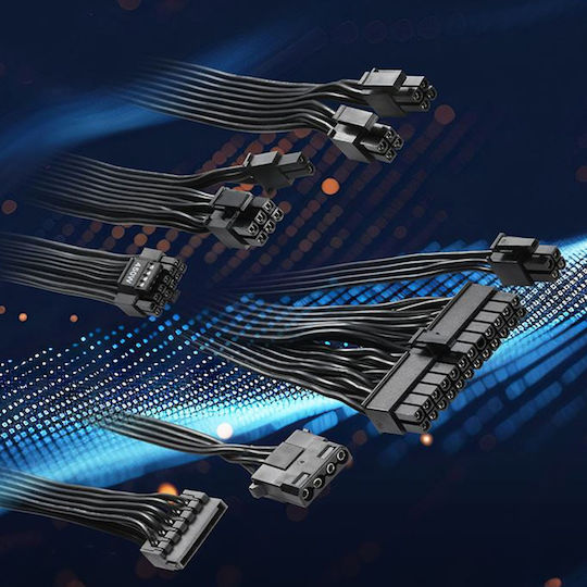 Sharkoon Rebel P20 750W Μαύρο Τροφοδοτικό Υπολογιστή Full Modular