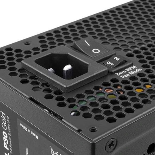 Sharkoon Rebel P30 1000W Μαύρο Τροφοδοτικό Υπολογιστή Full Modular 80 Plus Gold