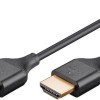 Goobay HDMI 2.1 Cable HDMI male - HDMI male 0.5m Μαύρο