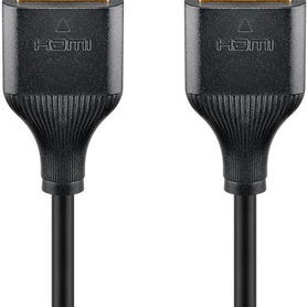 Goobay HDMI 2.1 Cable HDMI male - HDMI male 0.5m Μαύρο