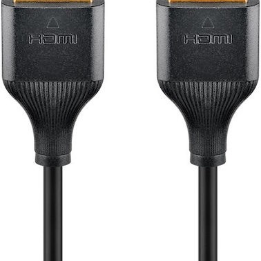 Goobay HDMI 2.1 Cable HDMI male - HDMI male 2m Μαύρο