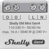 Shelly EM Mini Gen4 Smart Switch Wi-Fi, Bluetooth, ZigBee & RF 16A