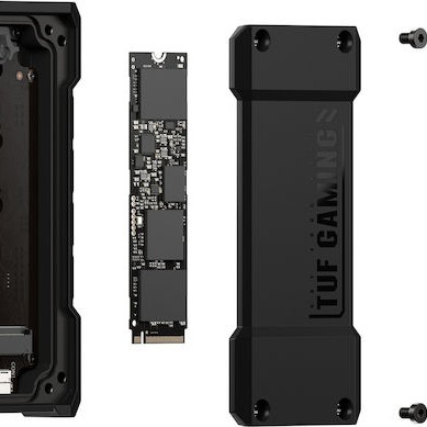 Asus Tuf Gaming A2 Θήκη για Σκληρό Δίσκο M.2 PCI Express NVME με σύνδεση Type-C