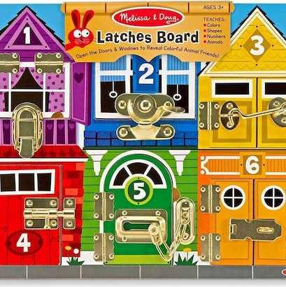 Melissa & Doug Εκπαιδευτικά Τουβλάκια Bloackables: Latches
