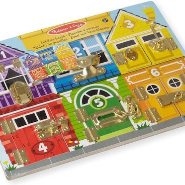Melissa & Doug Εκπαιδευτικά Τουβλάκια Bloackables: Latches