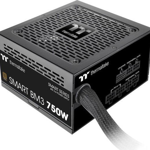 Thermaltake Smart BM3 750W Μαύρο Τροφοδοτικό Υπολογιστή Semi Modular 80 Plus Bronze
