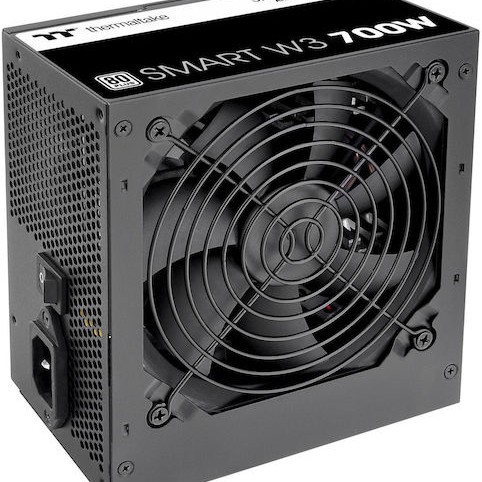 Thermaltake Smart W3 700W Μαύρο Τροφοδοτικό Υπολογιστή Full Wired 80 Plus Standard