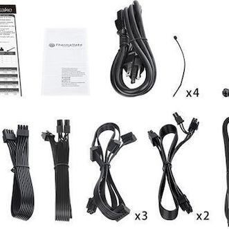 Thermaltake ToughPower GF3 1000W Μαύρο Τροφοδοτικό Υπολογιστή Full Modular 80 Plus Gold