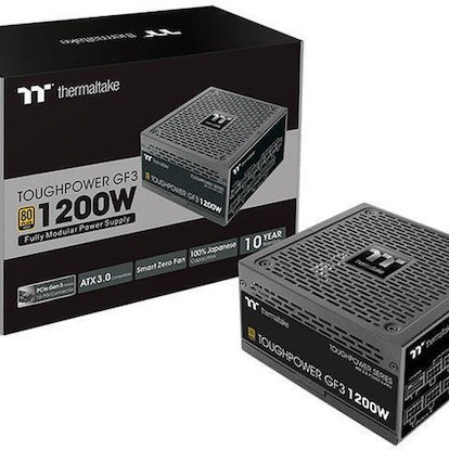 Thermaltake Toughpower GF3 1200W Μαύρο Τροφοδοτικό Υπολογιστή Full Modular 80 Plus Gold