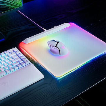 Razer Firefly Gaming Mouse Pad με RGB Φωτισμό Λευκό