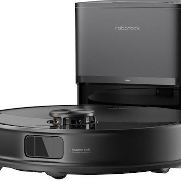 Roborock Q7 TF+ Σκούπα Ρομπότ για Σκούπισμα & Σφουγγάρισμα με Χαρτογράφηση και Wi-Fi Μαύρη