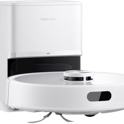 Roborock Q7 TF+ Σκούπα Ρομπότ για Σκούπισμα & Σφουγγάρισμα με Χαρτογράφηση και Wi-Fi Λευκή