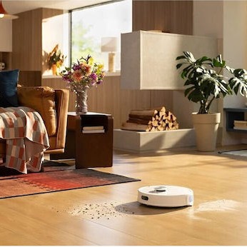 Roborock Q7 TF+ Σκούπα Ρομπότ για Σκούπισμα & Σφουγγάρισμα με Χαρτογράφηση και Wi-Fi Λευκή