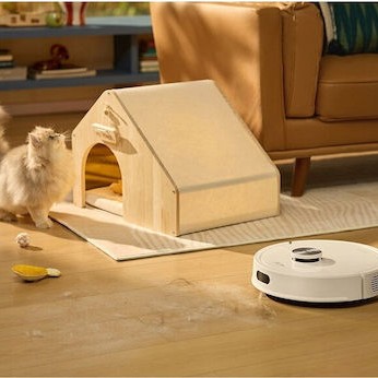 Roborock Q7 TF+ Σκούπα Ρομπότ για Σκούπισμα & Σφουγγάρισμα με Χαρτογράφηση και Wi-Fi Λευκή