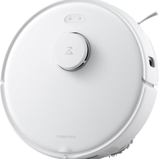 Roborock Qrevo Edge 5V1 Σκούπα Ρομπότ για Σκούπισμα & Σφουγγάρισμα με Χαρτογράφηση και Wi-Fi Λευκή