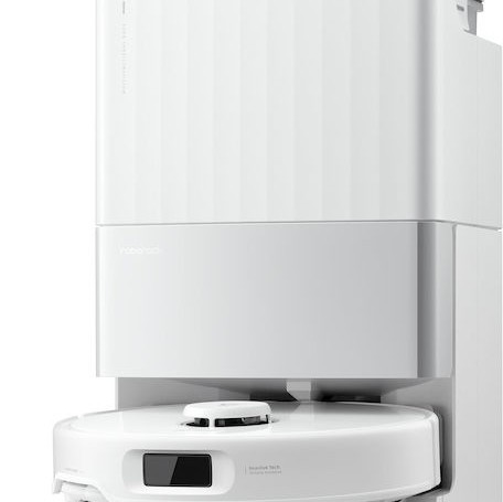 Roborock Qrevo Edge 5V1 Σκούπα Ρομπότ για Σκούπισμα & Σφουγγάρισμα με Χαρτογράφηση και Wi-Fi Λευκή
