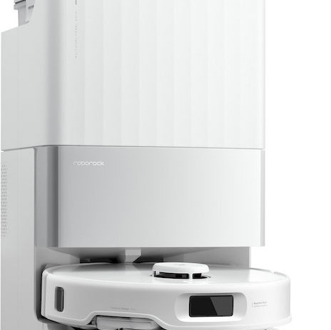 Roborock Qrevo Edge 5V1 Σκούπα Ρομπότ για Σκούπισμα & Σφουγγάρισμα με Χαρτογράφηση και Wi-Fi Λευκή
