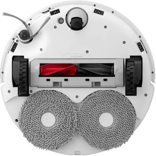 Roborock Qrevo Curv 5A1 Σκούπα Ρομπότ για Σκούπισμα & Σφουγγάρισμα με Χαρτογράφηση και Wi-Fi Λευκή