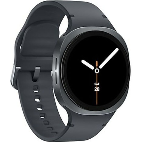 Samsung Galaxy Watch8 Aluminium 40mm Αδιάβροχο με Παλμογράφο (Dark Gray)