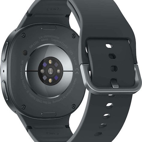 Samsung Galaxy Watch8 Aluminium 40mm Αδιάβροχο με Παλμογράφο (Dark Gray)