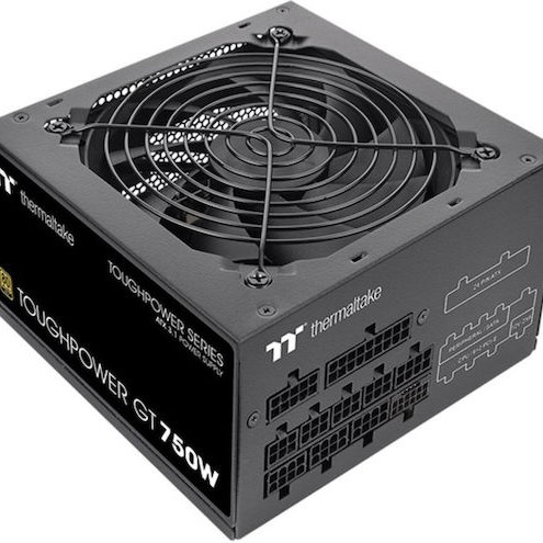Thermaltake Toughpower GT 750W Μαύρο Τροφοδοτικό Υπολογιστή Full Modular 80 Plus Gold