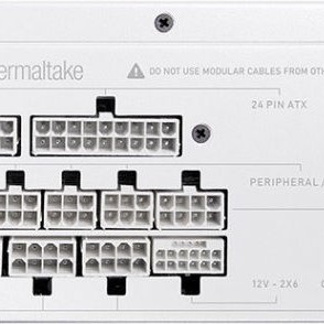 Thermaltake Toughpower GT Snow 750W Λευκό Τροφοδοτικό Υπολογιστή Full Modular 80 Plus Gold