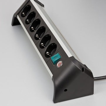 Brennenstuhl Πολύπριζο Ασφαλείας 6 Θέσεων με Καλώδιο 3m