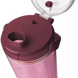 Ninja BC151EUR Μπλέντερ για Smoothies 0.53lt 700W Κόκκινο