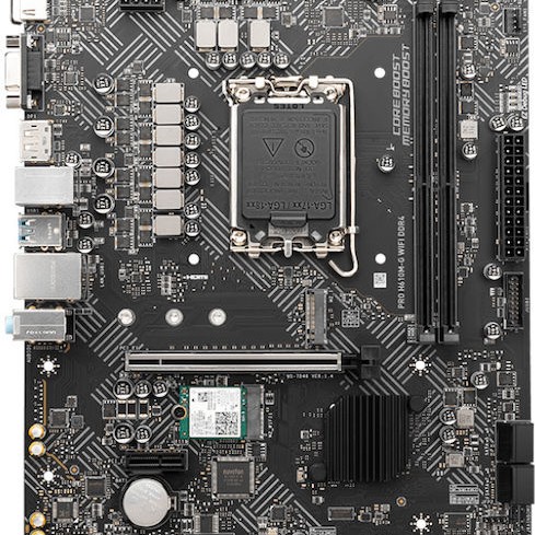 MSI Pro H610M-G WIFI DDR4 Motherboard Micro ATX με Intel 1700 Socket