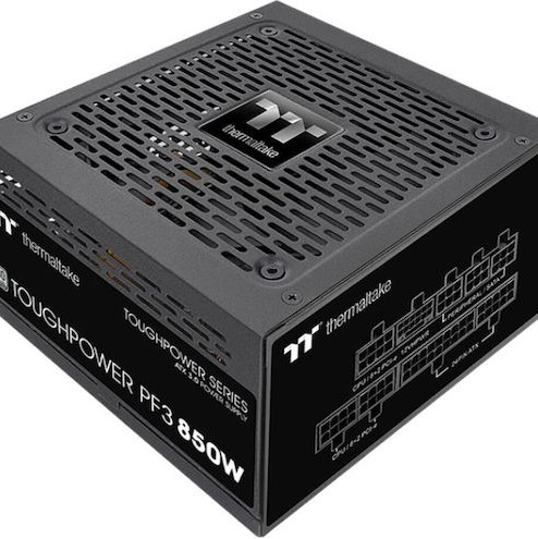 Thermaltake Toughpower PF3 850W Μαύρο Τροφοδοτικό Υπολογιστή Full Modular 80 Plus Platinum