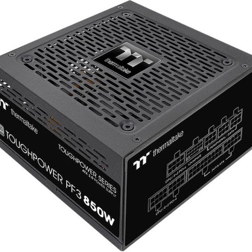Thermaltake Toughpower PF3 850W Μαύρο Τροφοδοτικό Υπολογιστή Full Modular 80 Plus Platinum