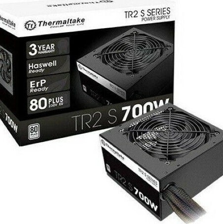Thermaltake TR2 S 700W Μαύρο Τροφοδοτικό Υπολογιστή Full Wired 80 Plus Standard