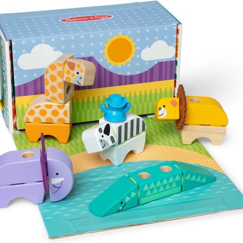 Melissa & Doug Παιχνίδι Κατασκευών Ξύλινo