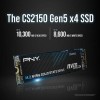 PNY CS2150 SSD 1TB M.2 NVMe PCI Express 5.0