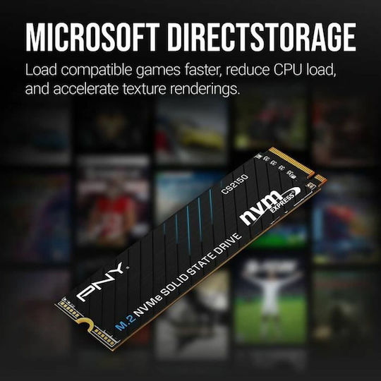 PNY CS2150 SSD 1TB M.2 NVMe PCI Express 5.0