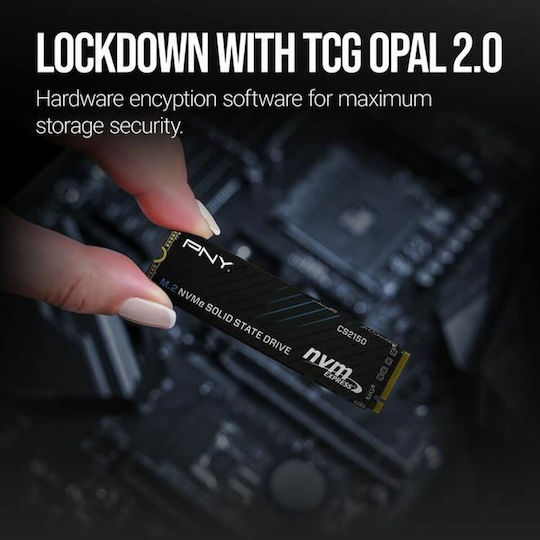 PNY CS2150 SSD 1TB M.2 NVMe PCI Express 5.0