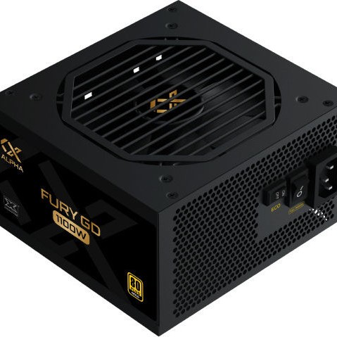 Xigmatek Fury 1100W Μαύρο Τροφοδοτικό Υπολογιστή Full Modular 80 Plus Gold