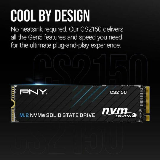 PNY CS2150 SSD 2TB M.2 NVMe PCI Express 5.0