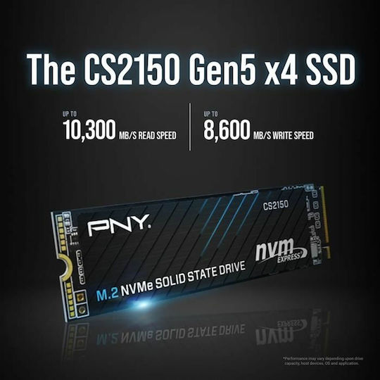 PNY CS2150 SSD 2TB M.2 NVMe PCI Express 5.0
