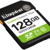 Kingston Canvas Select Plus SDXC 128GB Class 10 U1 V10 UHS-I με αντάπτορα