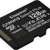 Kingston Canvas Select Plus microSDXC 128GB Class 10 U1 A1 με αντάπτορα