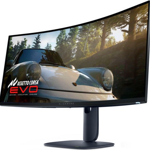 Dell Alienware AW3425DW Ultrawide QD-OLED HDR Curved Gaming Monitor 34.2