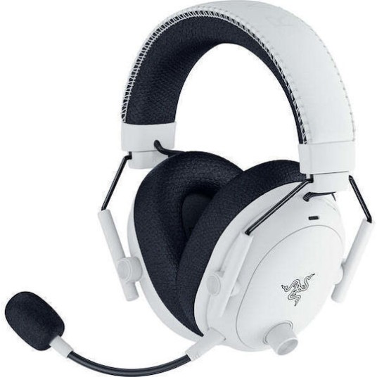 Razer BlackShark V3 Pro Ασύρματο Over Ear Gaming Headset με σύνδεση Bluetooth / USB Λευκό