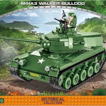 Cobi Τουβλάκια Vietnam M41A3 Walker Bulldog για 7+ Ετών 625τμχ